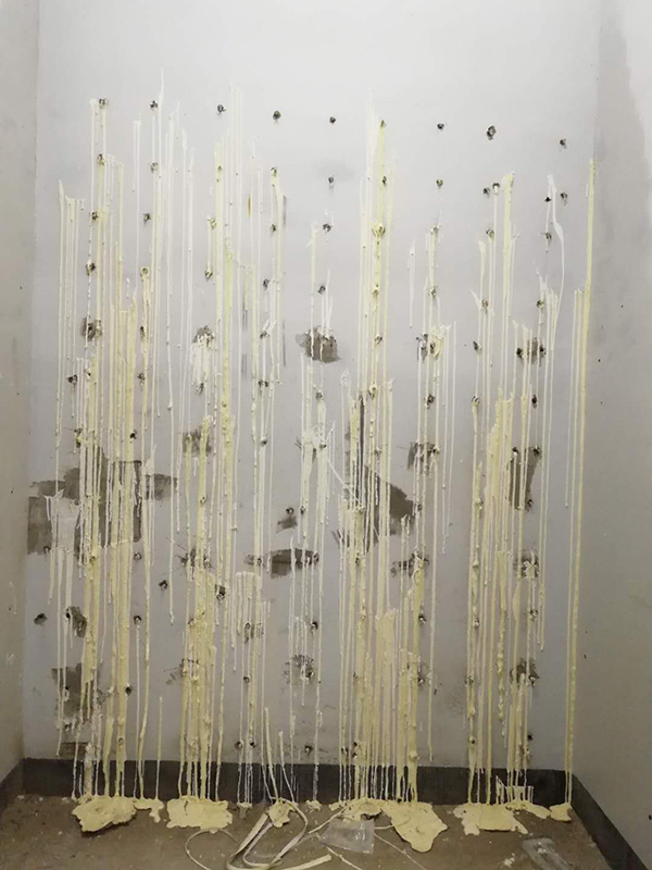 淮北金御華府地下室裂縫注漿、堵漏